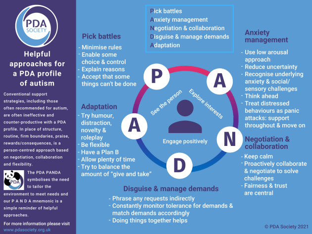 PANDA model graphic